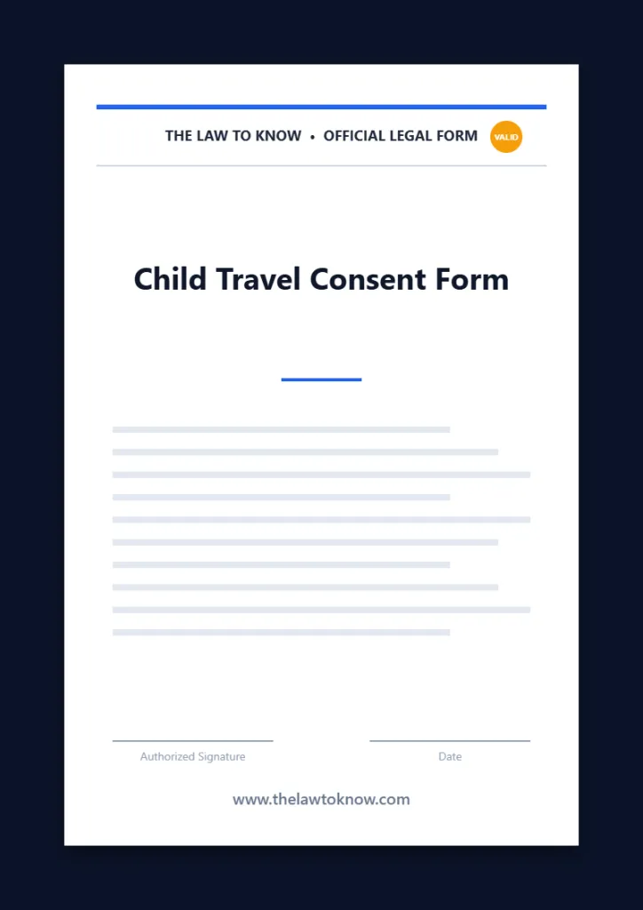 child travel consent form 1