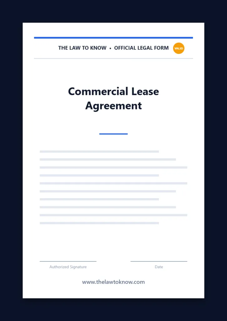 commercial lease agreement 3