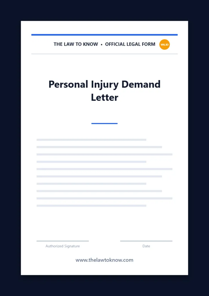 personal injury demand letter 3