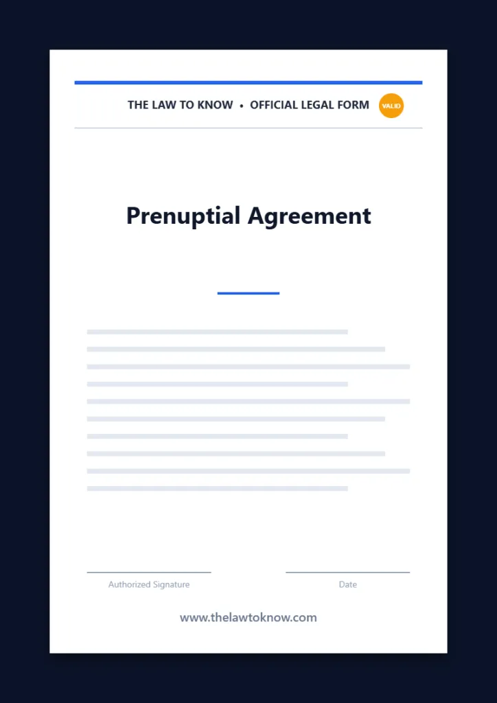 prenuptial agreement 3
