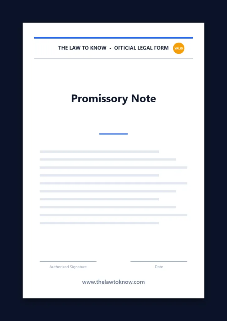 promissory note 3