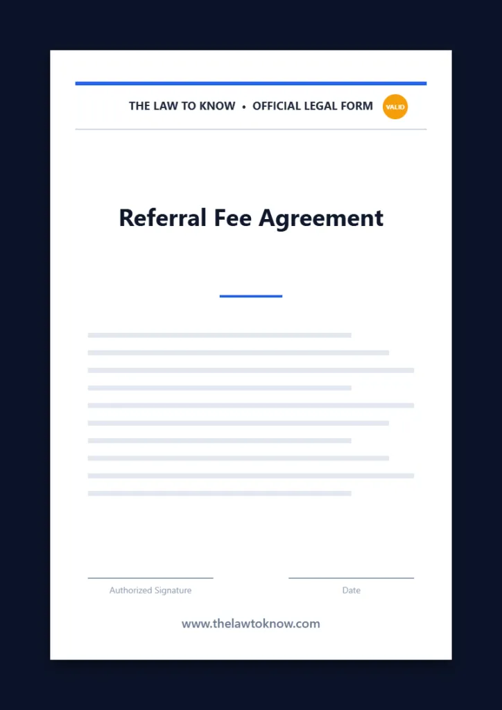 referral fee agreement 3